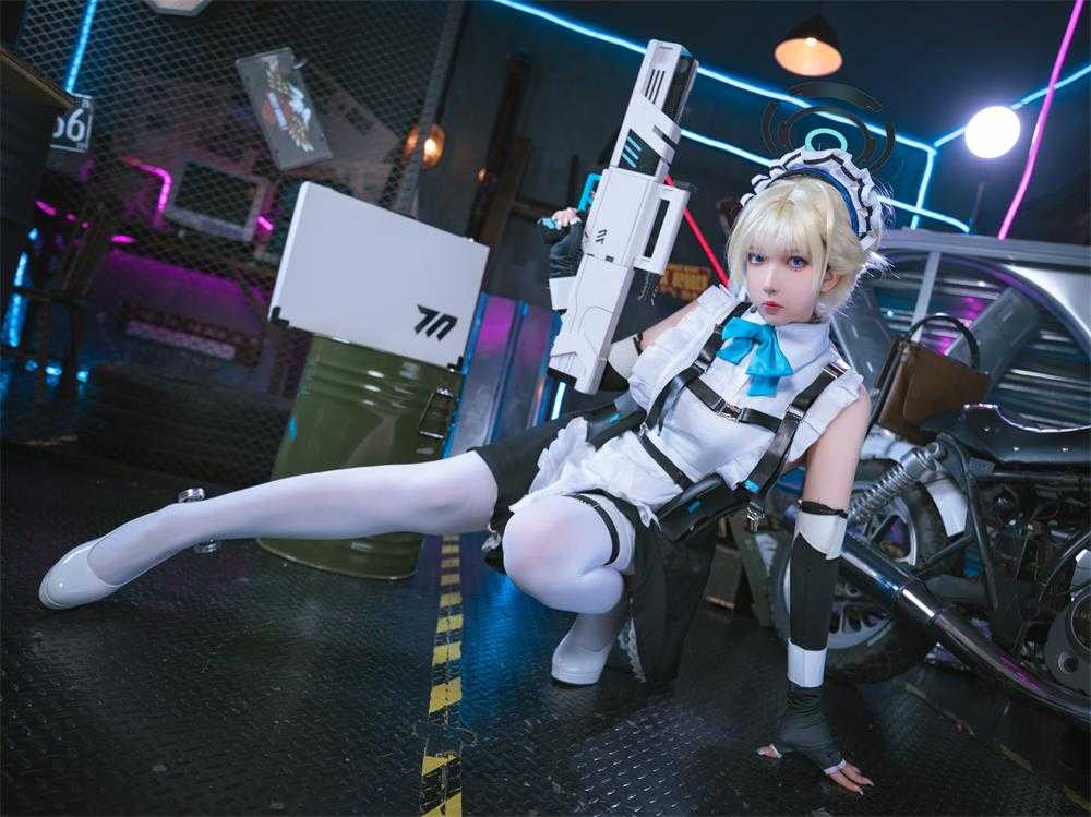 小和甜酒 - 蔚蓝档案 飞鸟马时女仆 [31P/562M]（1）