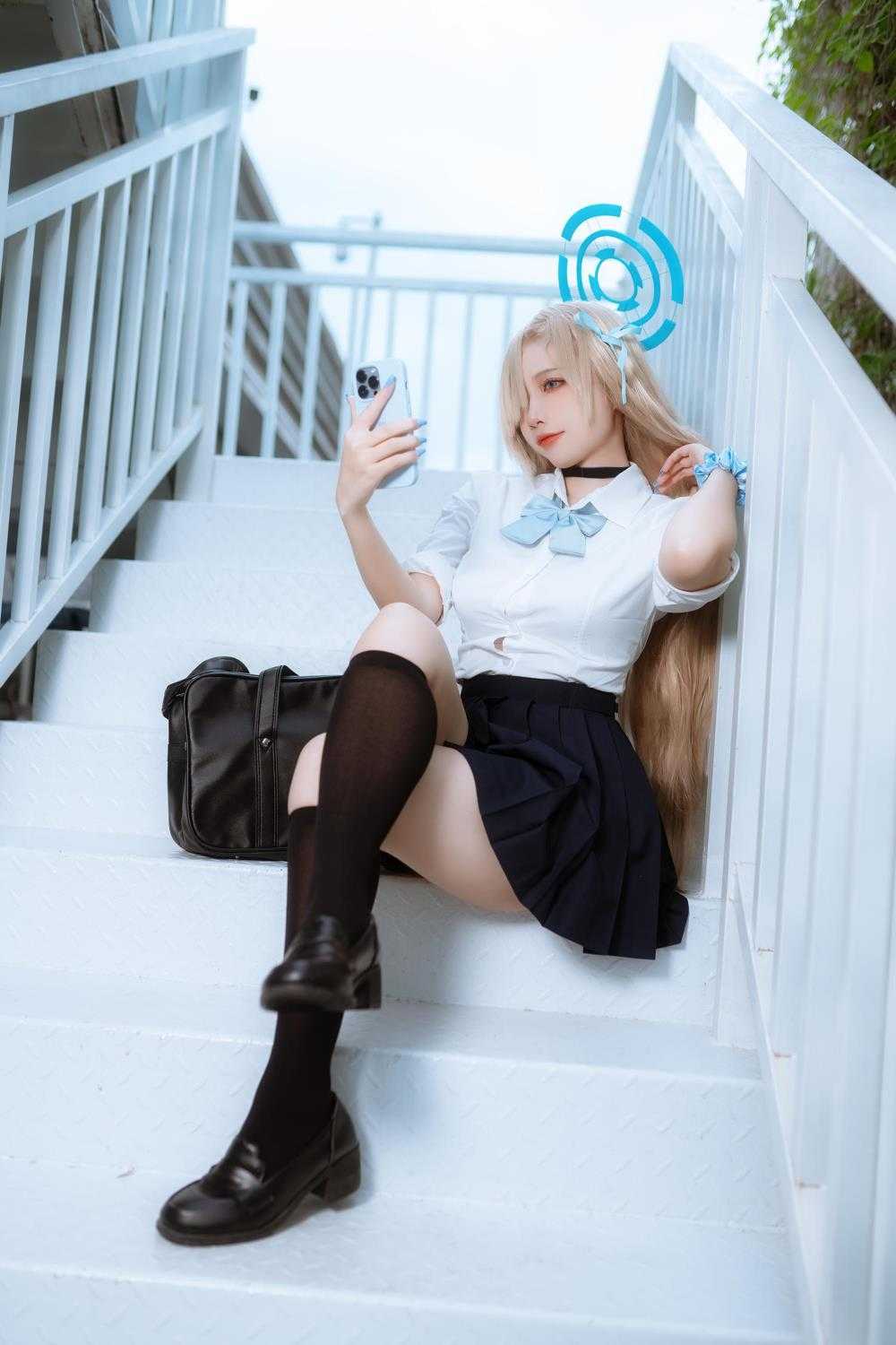 二佐Nisa – 一之濑明日奈 JK制服 [23P/264M] 3