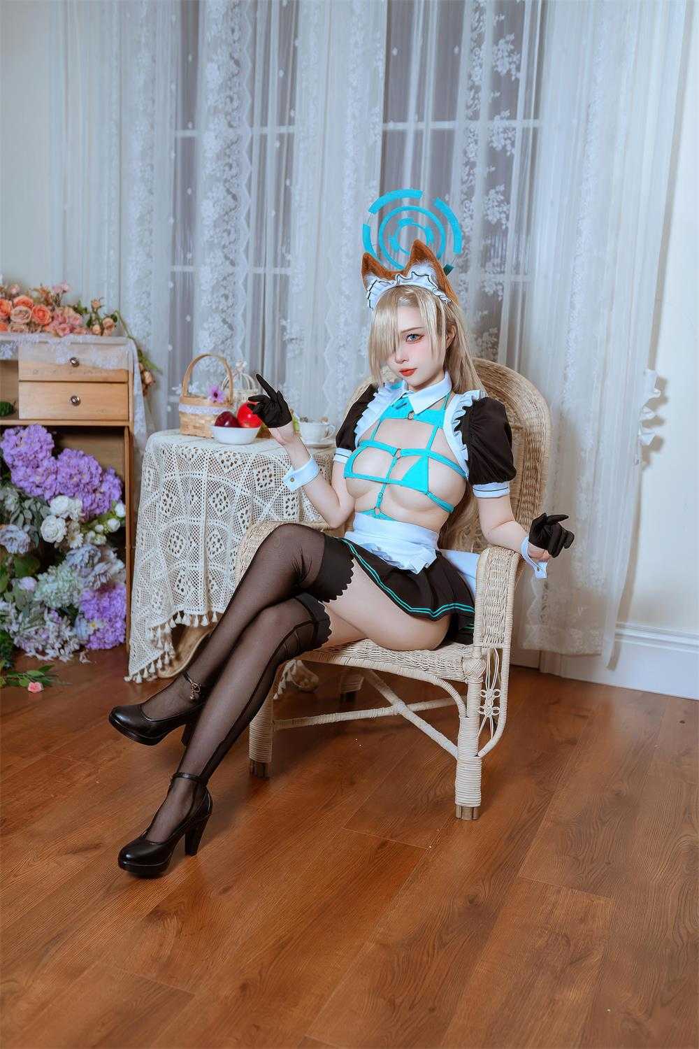 二佐Nisa – 明日奈猫耳女仆[39P/436M] 1